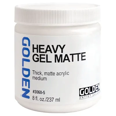 Golden Heavy Gel médium, matný, 237 ml