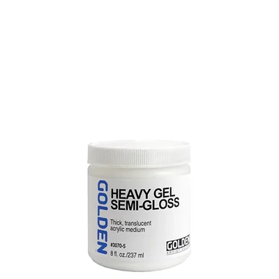 Golden Heavy Gel médium, hodvábny lesk, 237 ml