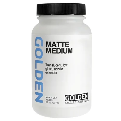 Golden Matte Medium zmatňujúci médium, 237 ml
