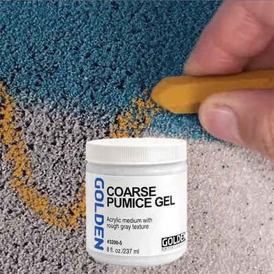 Golden Pumice Gel pemza médium, hrubá, 237 ml