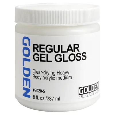 Golden Regular Gel médium, lesklý, 237 ml