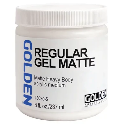 Golden Regular Gel médium, matný, 237 ml