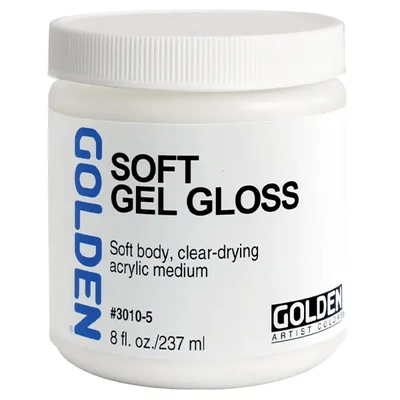 Golden Soft Gel médium, lesklý, 237 ml