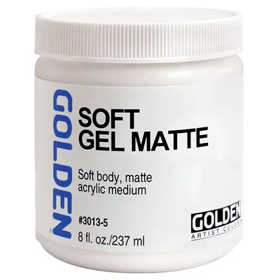 Golden Soft Gel médium, matný, 237 ml