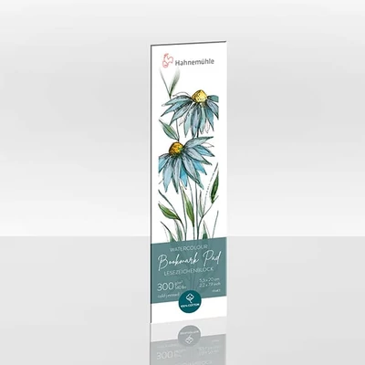 Akvarelový blok Hahnemühle Expression Bookmark Pad, 300 g, 5,5x20 cm, 15 listov