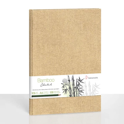Bambusový náčrtník a skicár Hahnemühle Bamboo Sketch, 105 g, 64 listov, A5