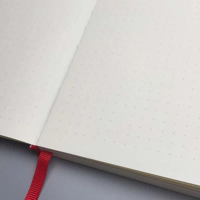 Bodkovaná náhradná vložka do zápisníka Hahnemühle DiaryFlex, 100 g, 10,4 x 18,2 cm, bodkovaná