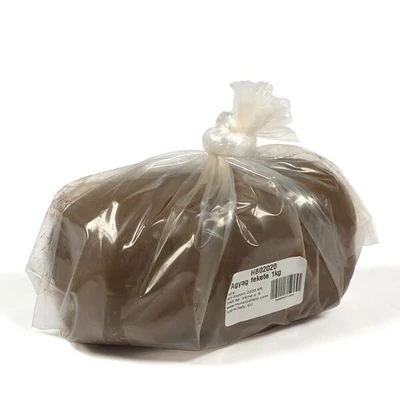 Hlina, 1 kg - po vypálení čierna