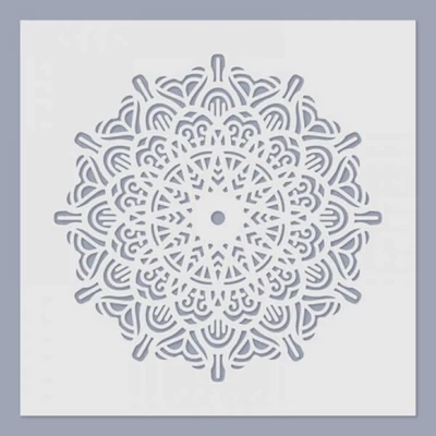 Šablóna, 24,5x24,5 cm - Mandala 04