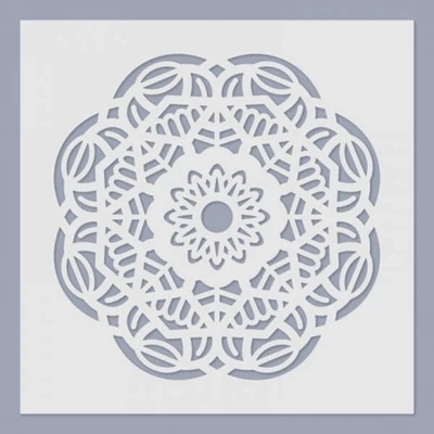 Šablóna, 24,5x24,5 cm - Mandala 05
