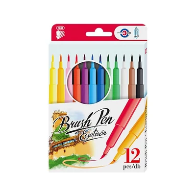 Sada štetcových popisovačov ICO Brush Pen - 12 ks