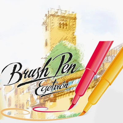 Sada štetcových popisovačov ICO Brush Pen set - 24 ks