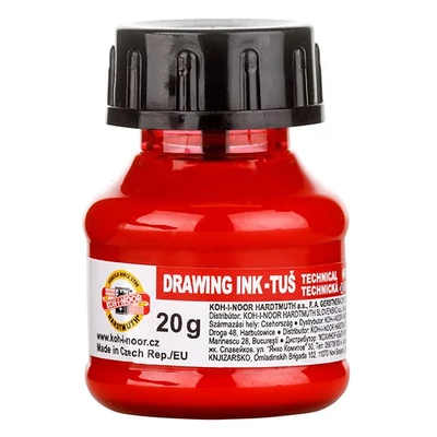 Tuš KOH-I-NOOR, 20 g - červený