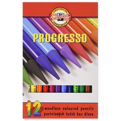 Sada farebných ceruziek KOH-I-NOOR Progresso - 12 ks