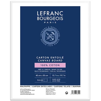 Šepsované maliarske plátno Lefranc Bourgeois - 40x50 cm