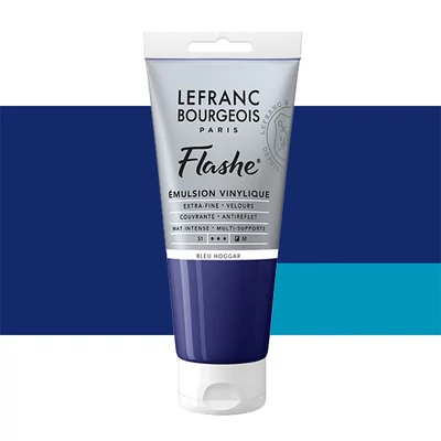 Vinylová farba (akrylová farba) L&B Flashe, 80 ml - 036, phthalo blue