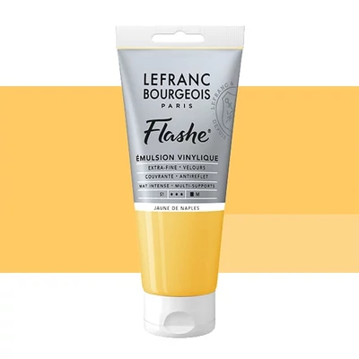 Vinylová farba (akrylová farba) L&B Flashe, 80 ml - 191, naples yellow
