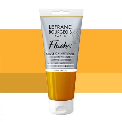 Vinylová farba (akrylová farba) L&B Flashe, 80 ml - 194, sahara yellow