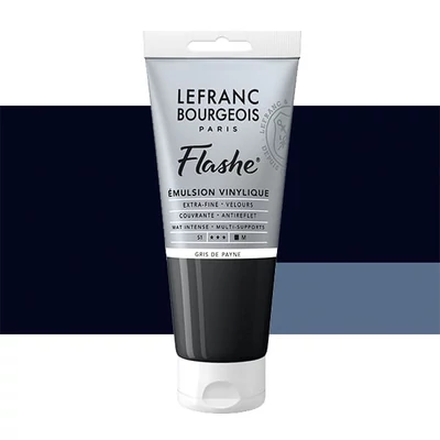 Vinylová farba (akrylová farba) L&B Flashe, 80 ml - 261, Payne's Grey