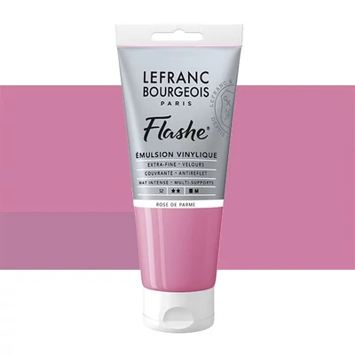 Vinylová farba (akrylová farba) L&B Flashe, 80 ml - 430, parma pink