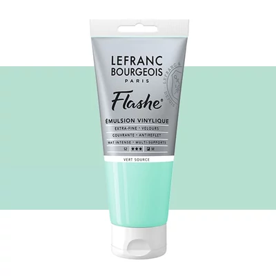 Vinylová farba (akrylová farba) L&B Flashe, 80 ml - 587, water green
