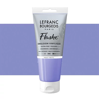 Vinylová farba (akrylová farba) L&B Flashe, 80 ml - 785, pastel violet