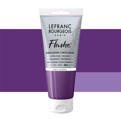 Vinylová farba (akrylová farba) L&B Flashe, 80 ml - 826, mineral violet