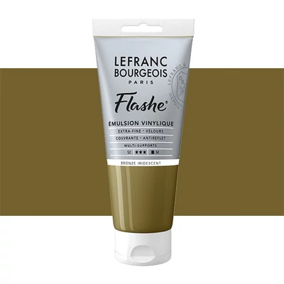 Vinylová farba (akrylová farba) L&B Flashe, 80 ml - 837,  iridescent bronze