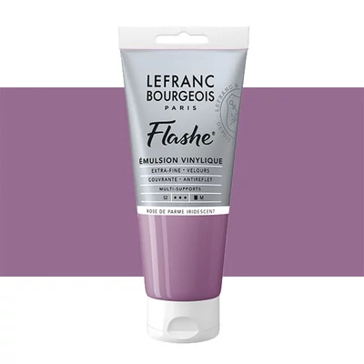 Vinylová farba (akrylová farba) L&B Flashe, 80 ml - 839,  iridescent parma pink
