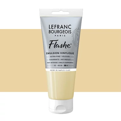 Vinylová farba (akrylová farba) L&B Flashe, 80 ml - 887, naples yellow light