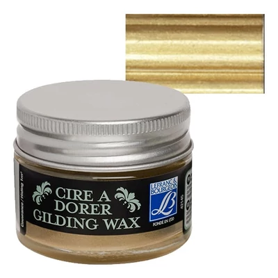 Pozlacovací vosk L&B Gilding Wax, 30 ml - brass