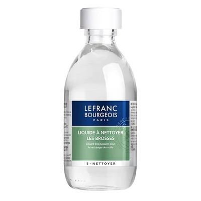 Beztoluénový tekutý čistiaci prostriedok na štetce, 250 ml