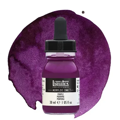 Liquitex akrylový atrament, 30 ml - 015, purple