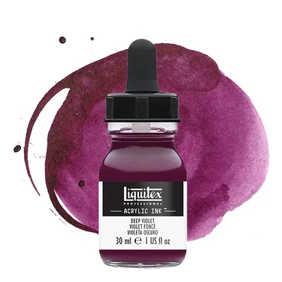 Liquitex akrylový atrament, 30 ml - 115, deep violet