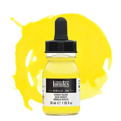 Liquitex akrylový atrament, 30 ml - 155, bismuth yellow