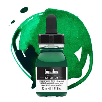 Liquitex akrylový atrament, 30 ml - 319, phthalo green yellow shade