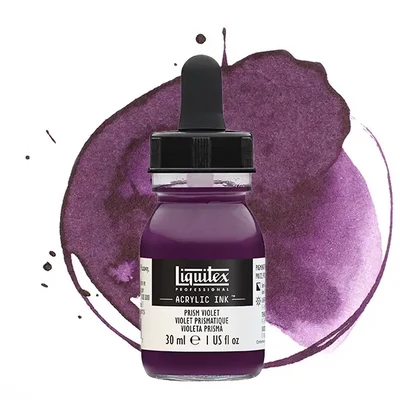 Liquitex akrylový atrament, 30 ml - 391, prism violet