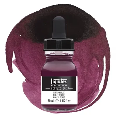 Liquitex akrylový atrament, 30 ml - 502, muted violet