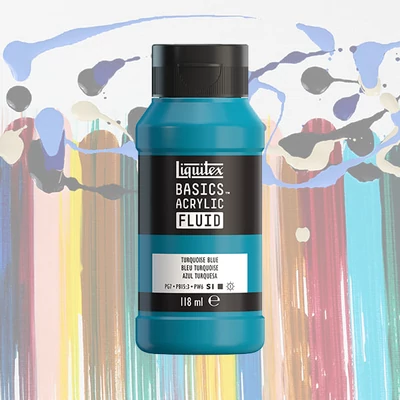 Akrylová farba Liquitex Basics Fluid, 118 ml - v rôznych farbách