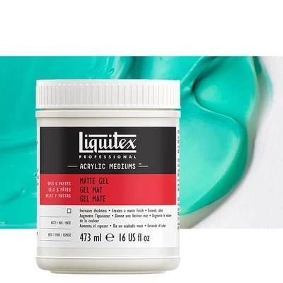 Zahusťovacie médium Liquitex Matte Gel, 473 ml - mat