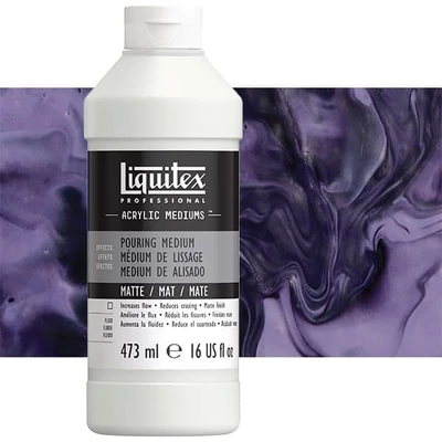 Fluidizačné médium Liquitex Pouring, 473 ml - matný