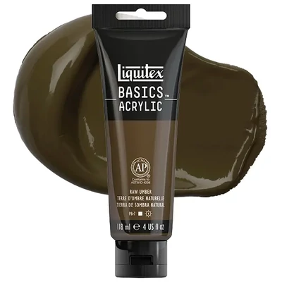 Akrylová farba Liquitex Basics, 118 ml - 331, raw umber