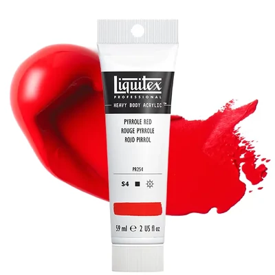Akrylová farba Liquitex Heavy Body, 59 ml - 321, pyrrole red