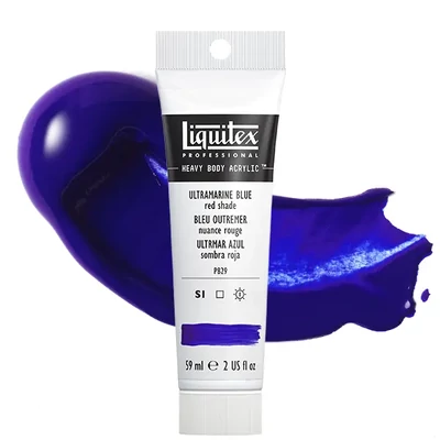 Akrylová farba Liquitex Heavy Body, 59 ml - 382, ultramarine blue red shade
