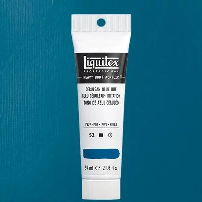 Akrylová farba Liquitex Heavy Body, 59 ml - 470, cerulean blue hue