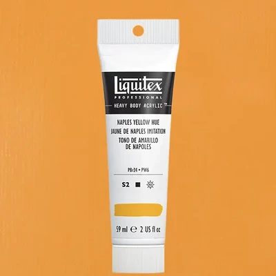 Akrylová farba Liquitex Heavy Body, 59 ml - 601, naples yellow hue