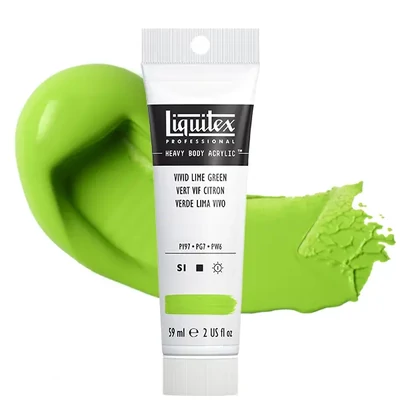 Akrylová farba Liquitex Heavy Body, 59 ml - 740, vivid lime green