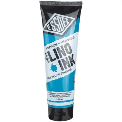 Linorytová farba Essdee Lino Ink, 300 ml, na vodnej báze - 09 turquoise