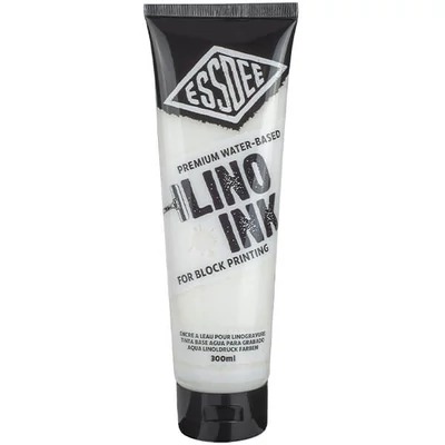 Linorytová farba Essdee Lino Ink, 300 ml, na vodnej báze - 12 white