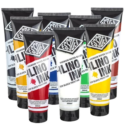 Linorytová farba Essdee Lino Ink, 300 ml, na vodnej báze - v rôznych farbách